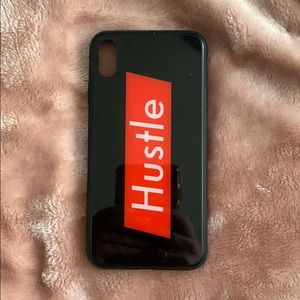 Hustle iphone xs max phone case